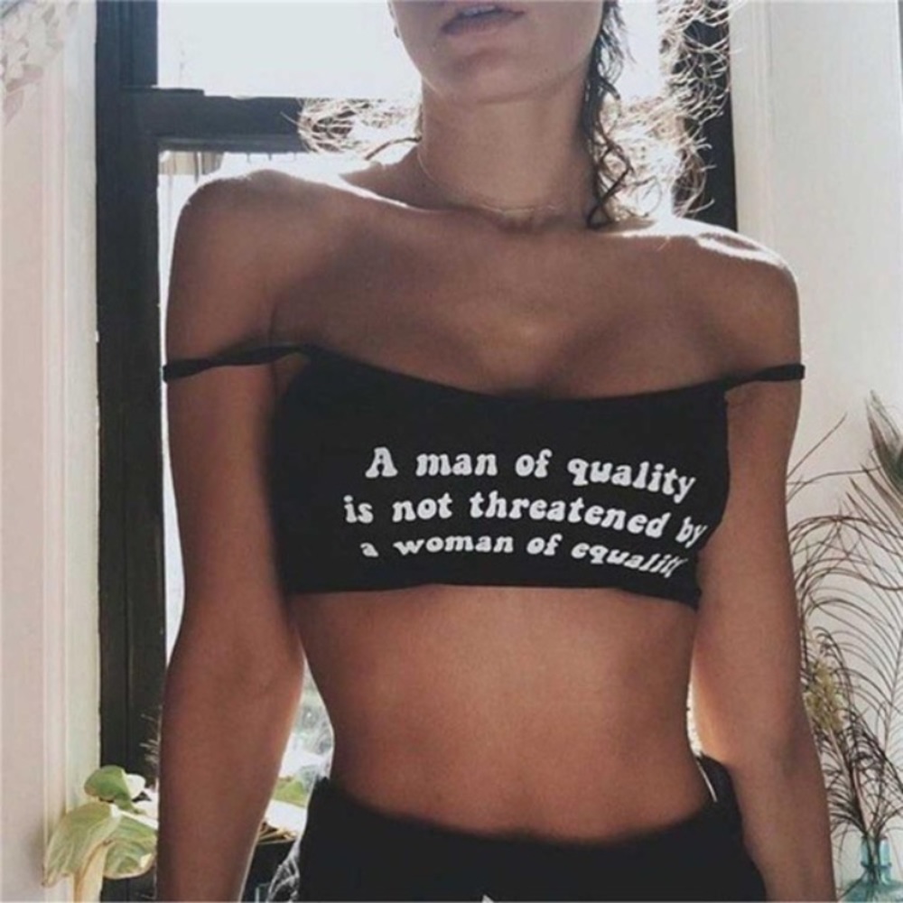 Equality crop top
